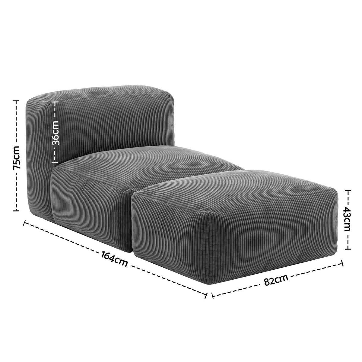Cloud Couch Bean Bag Sofa Bed