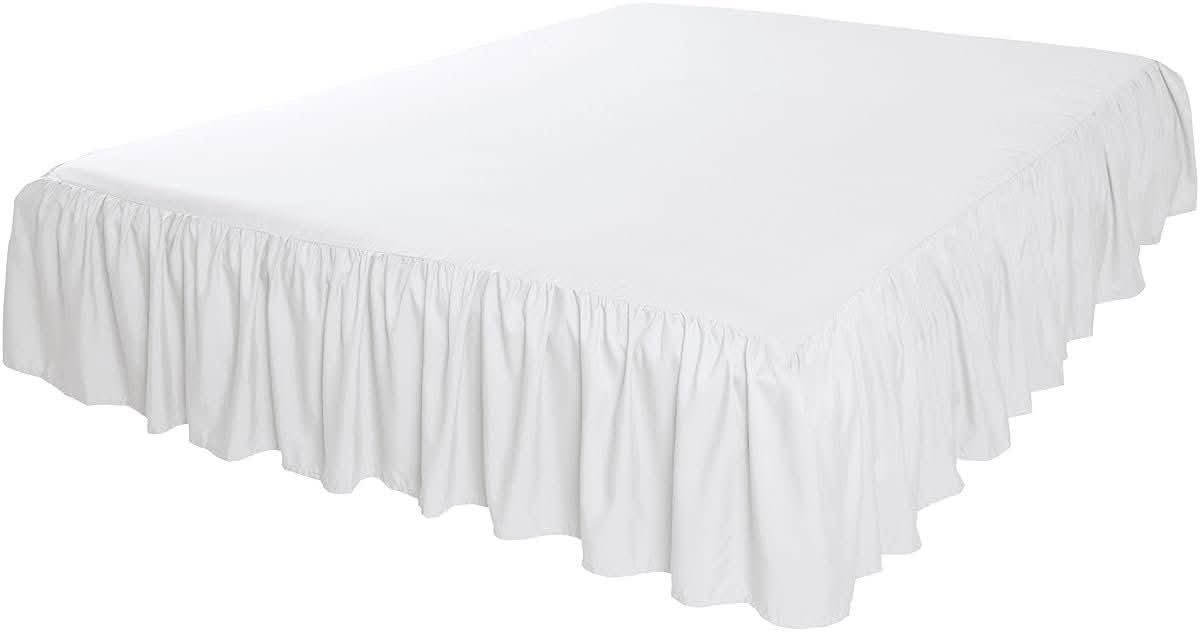 Lightweight Ruffled Bed Skirt