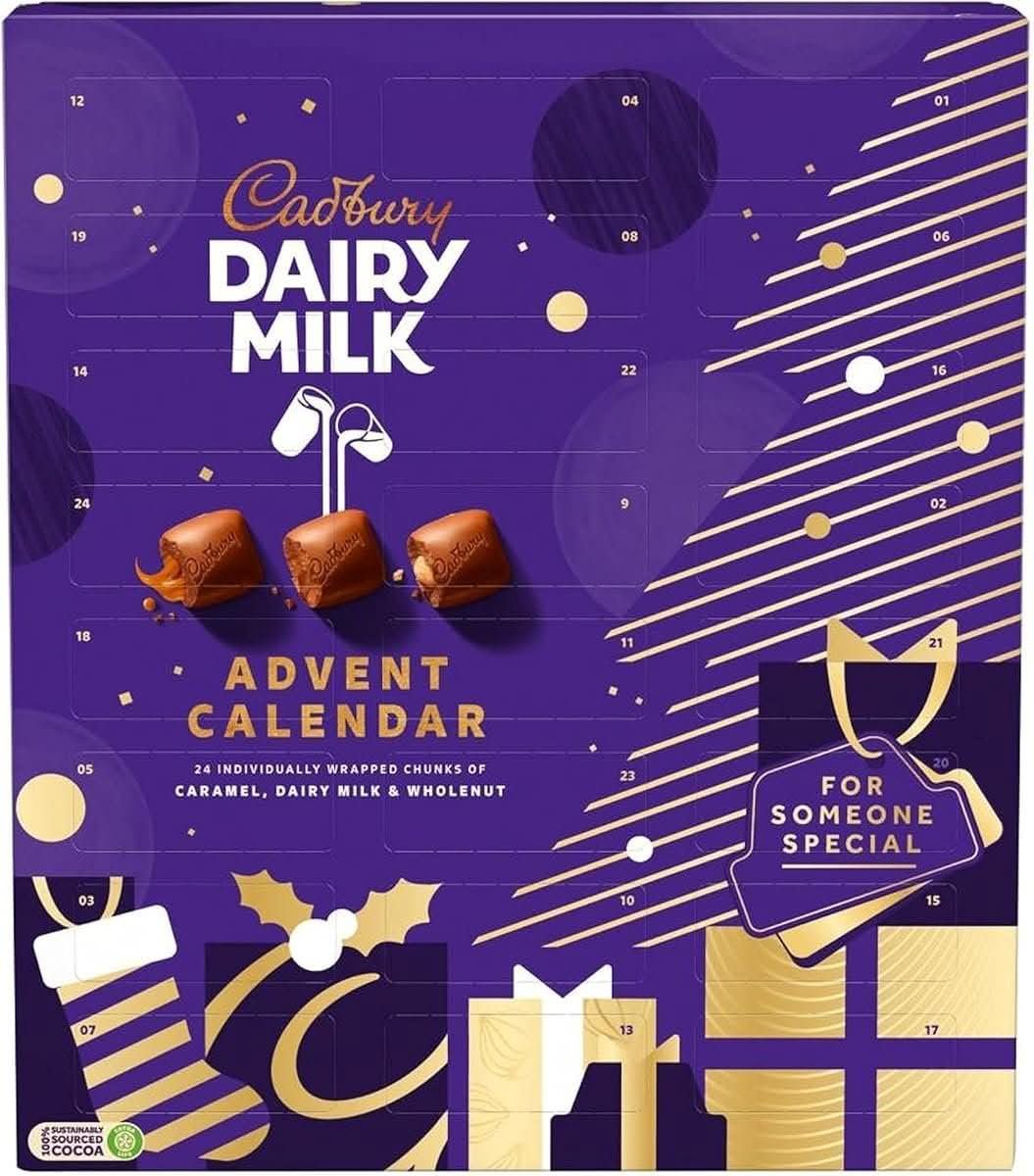 Cadbury Dairy Milk Chocolate Chunks Advent Calendar advent calendar
