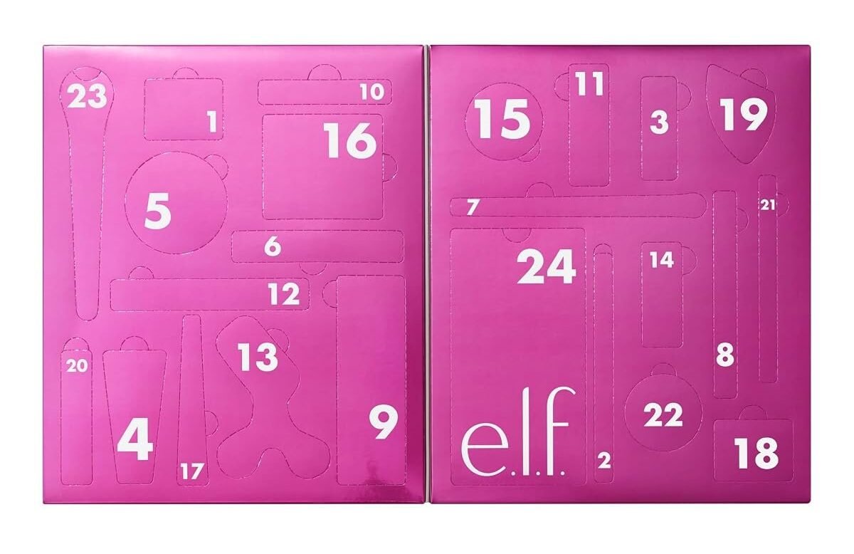 e.l.f. Sleigh the Holidays 24-Day Advent Calendar advent calendar