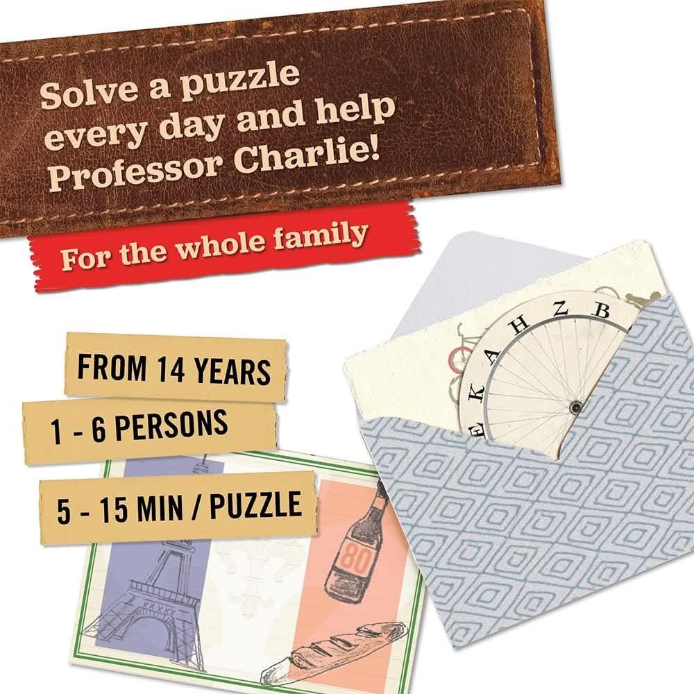 Hidden Games Professor Charlie's World Tour Puzzle Advent Calendar advent calendar