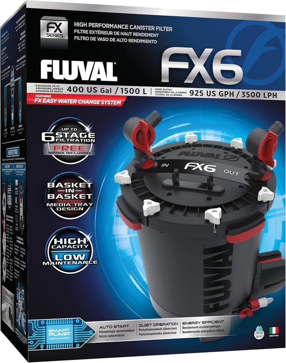 Fluval FX6 High Performance Canister Filter