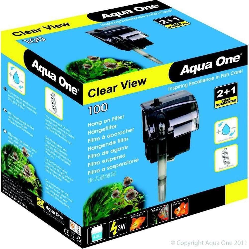 Aqua One 100 Clearview Hang-On Filter