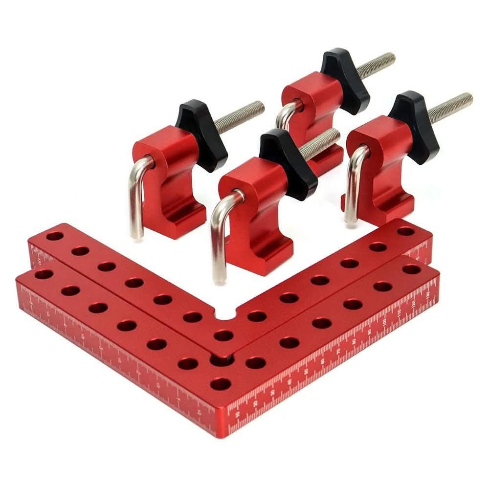 Right Angle Corner Clamp Positioning Squares, 2 Piece