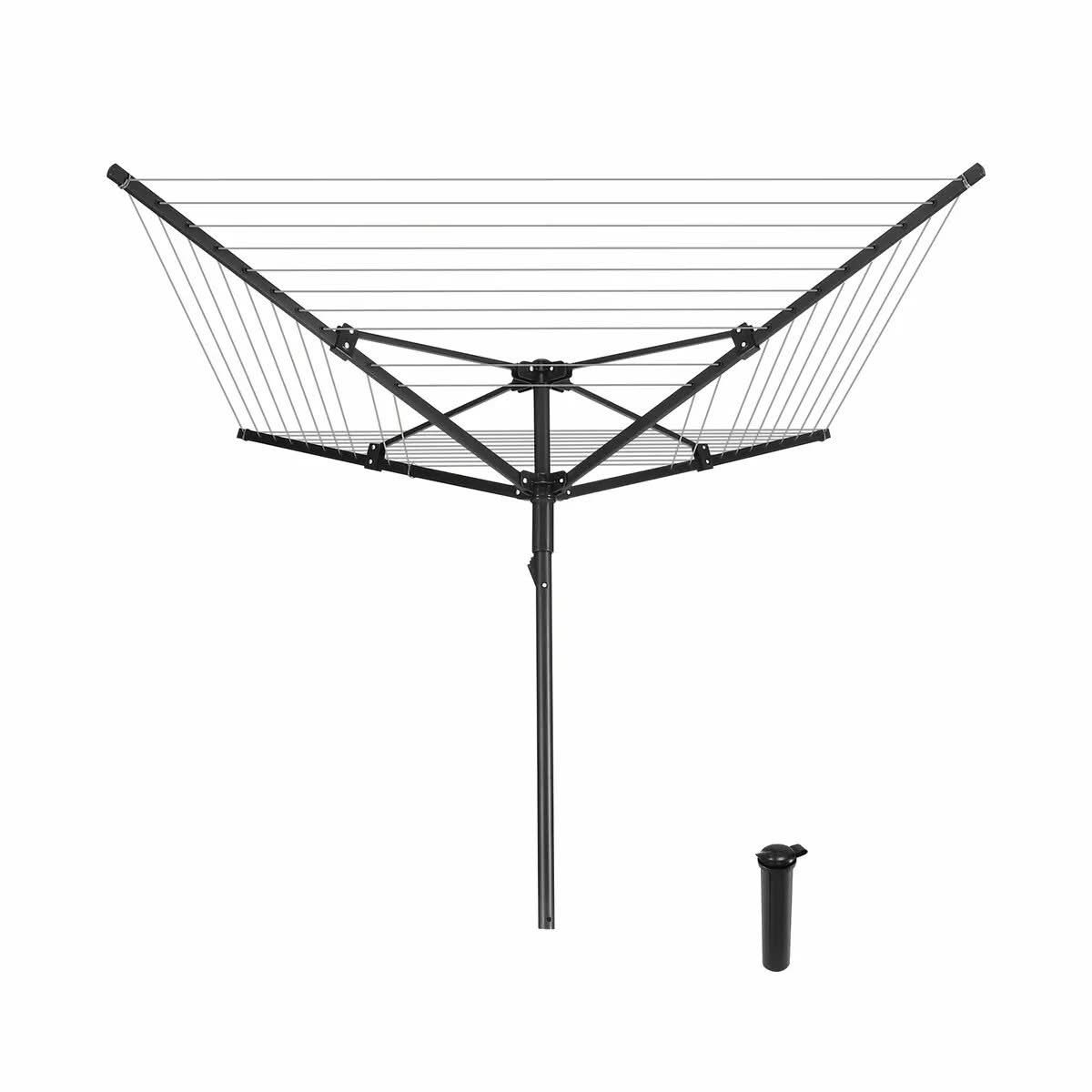 4-Arm Rotary Clothesline, 10 Lines, 40m