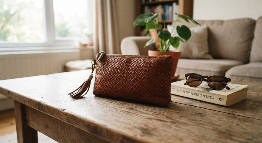 Fashion accessories including a clutch bag