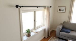 Close-up of the best curtain rods available in Australia, showcasing their design and installation in a home setting.