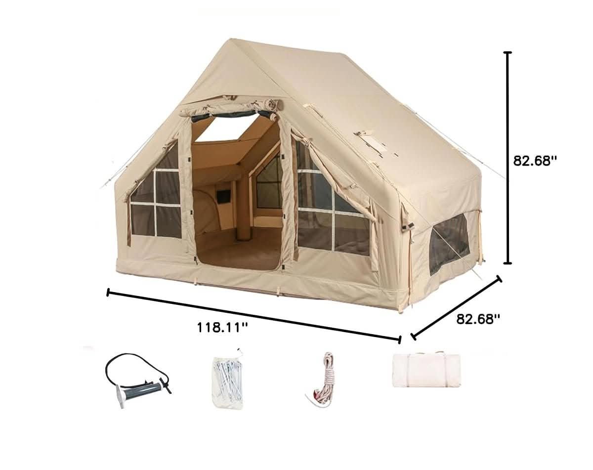 WENZEFZZB Four-Season Inflatable Tent inflatable tent