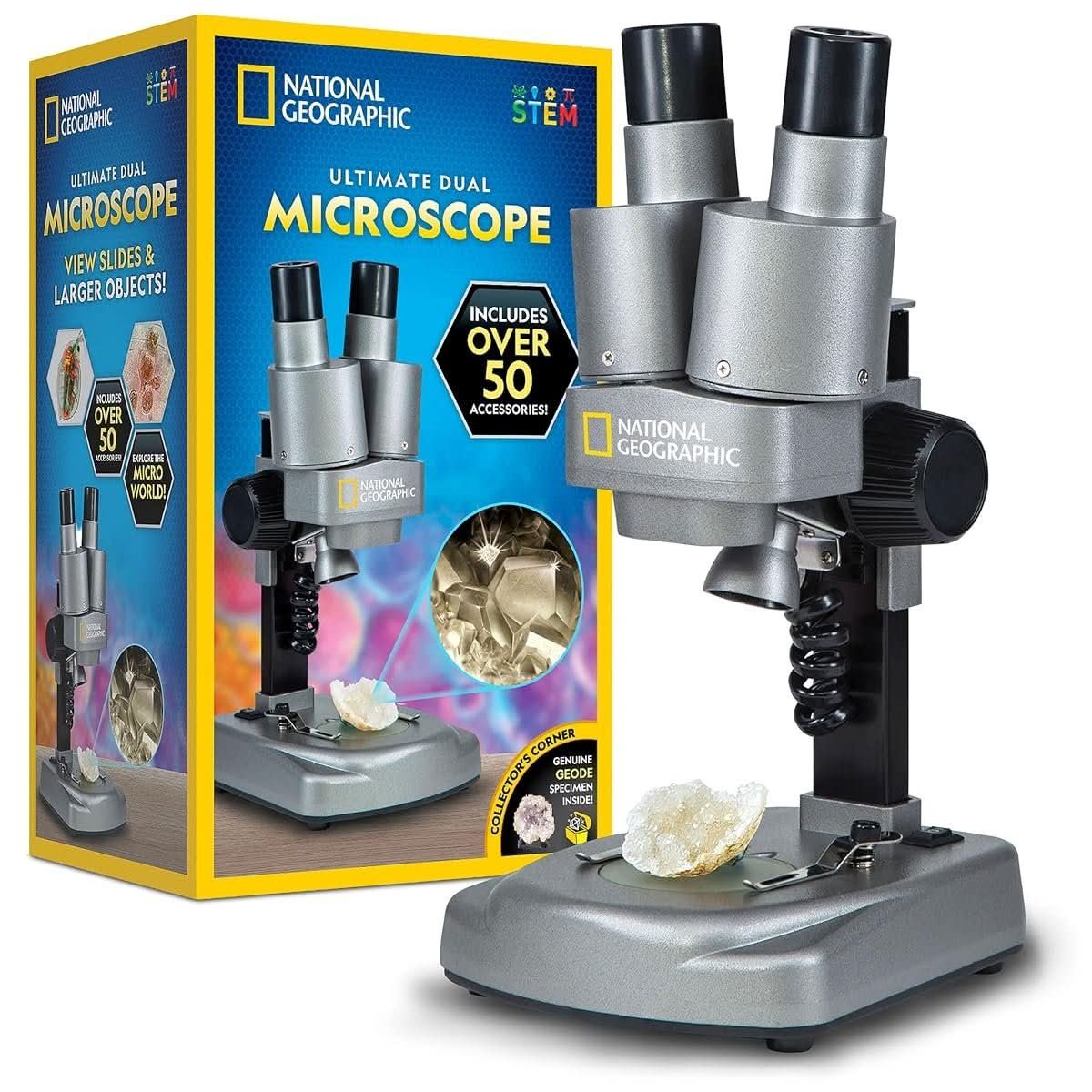 National Geographic Dual Microscope kids microscope