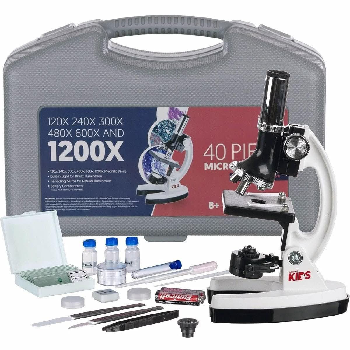 AmScope M30 Compound Microscope Kit kids microscope