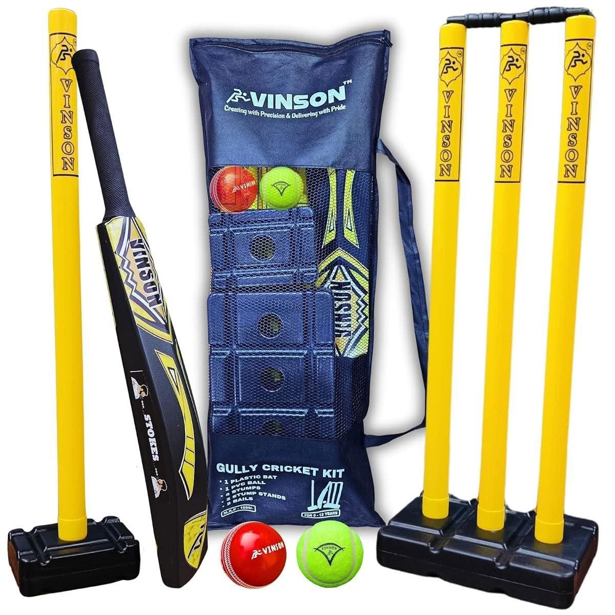Vinson Junior Cricket Kit Set Tweenager Edition