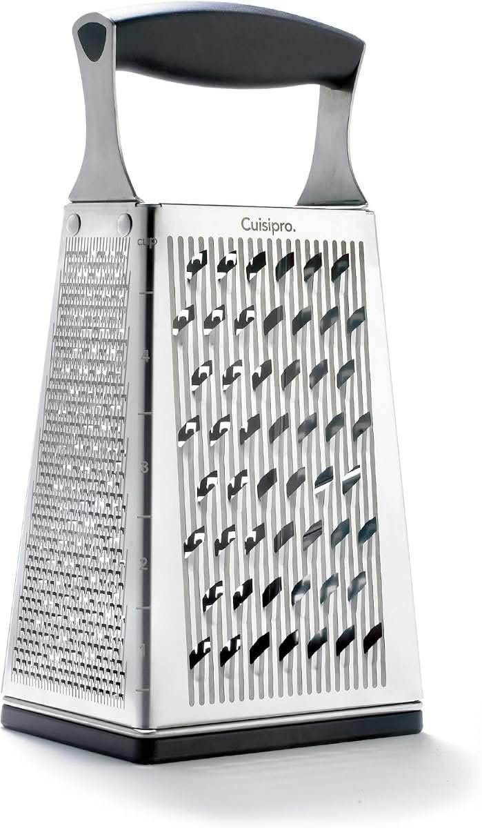Cuisipro 4 Sided Stainless Steel Box Grater