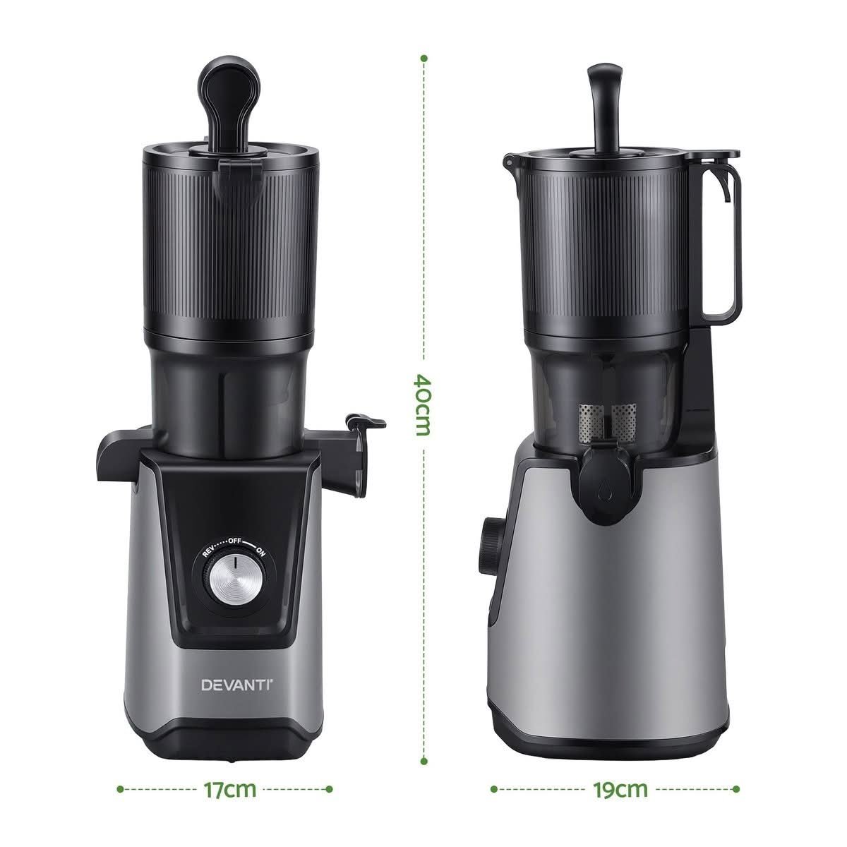 Devanti 200W Slow Juicer with Large Feed Chute