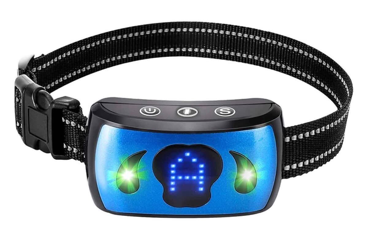 Vibration and Magnetic-Charging Bark Detection Collar
