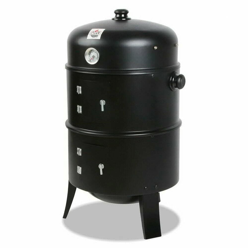 Elora 3-in-1 Charcoal BBQ Vertical Smoker