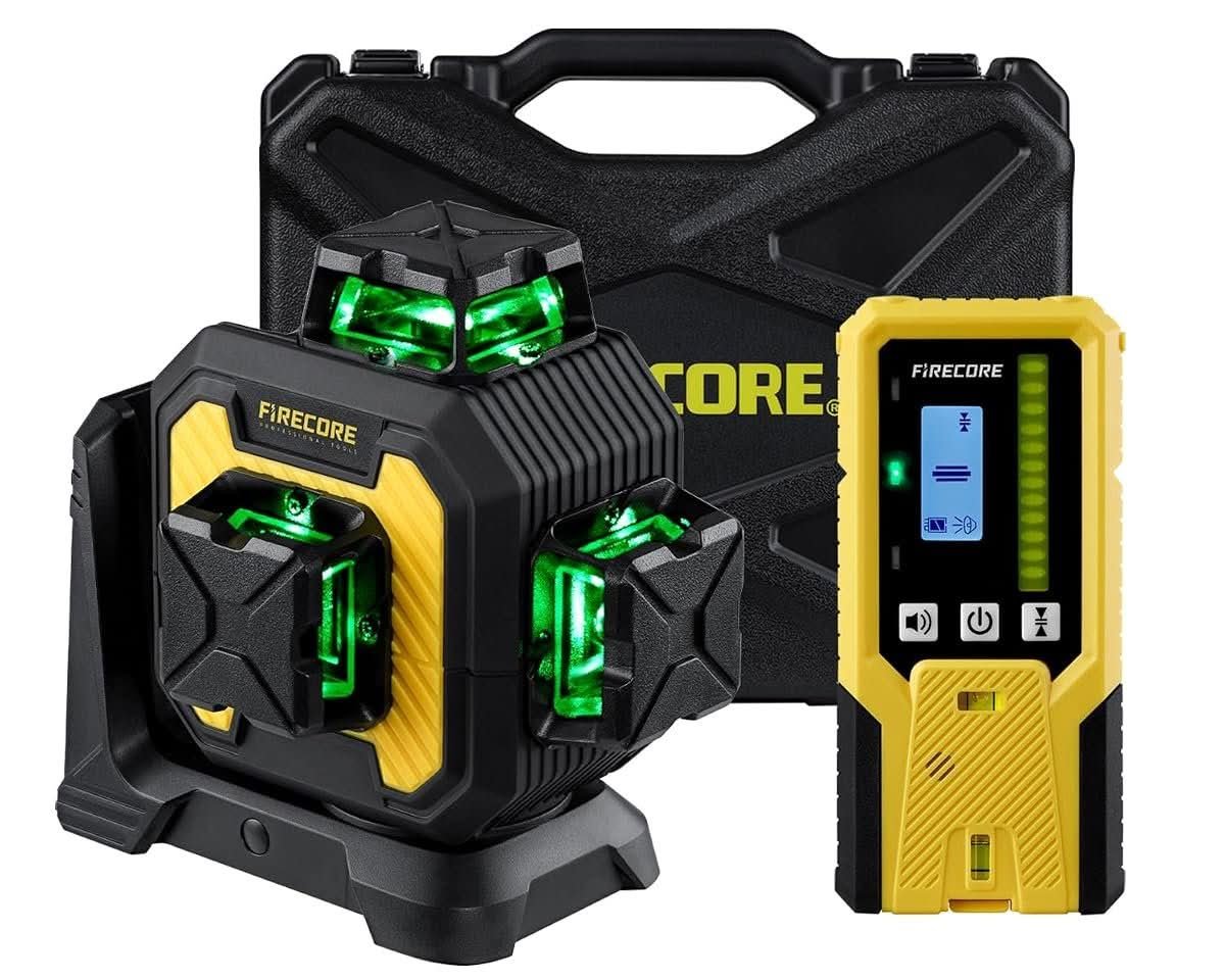 Firecore F93 Outdoor Laser Level with Receiver