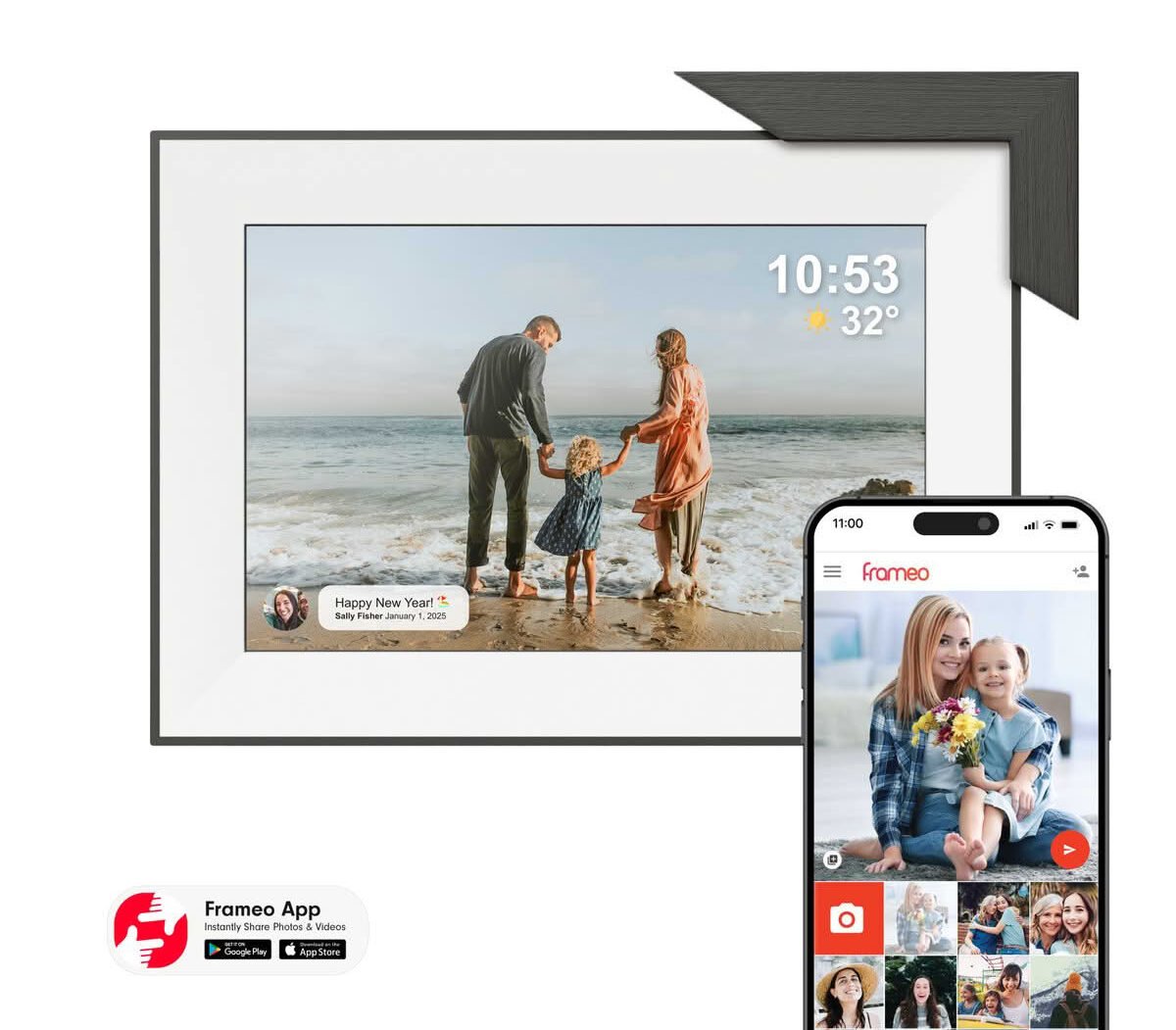 SOHO 8 Inch Digital Photo Frame
