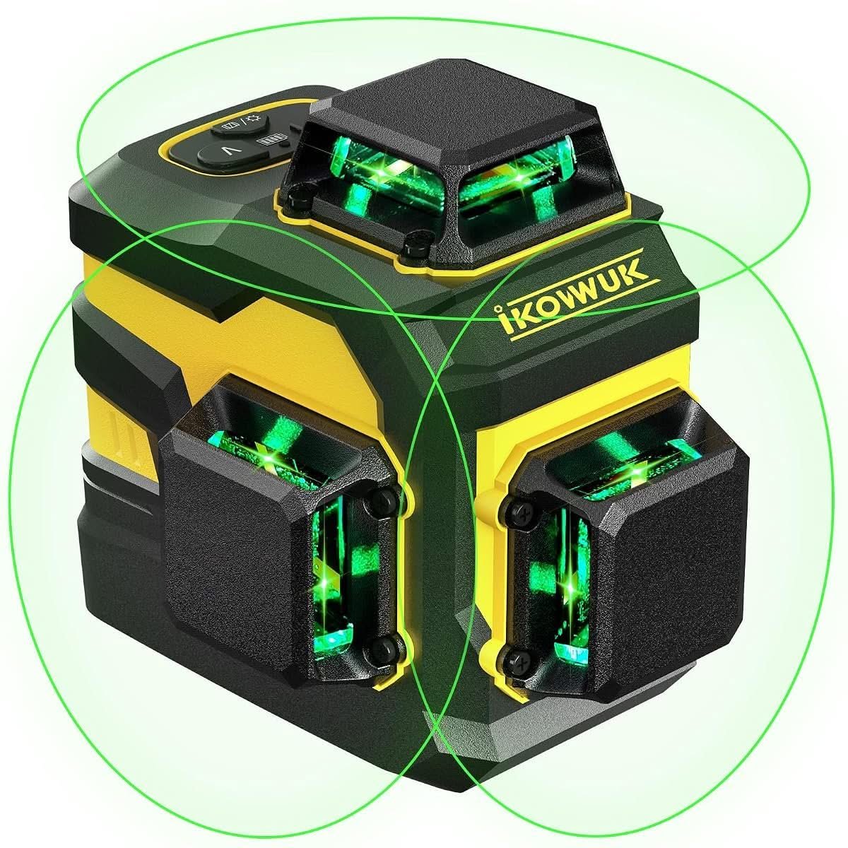 IKOVWUK 3x360 Laser Level