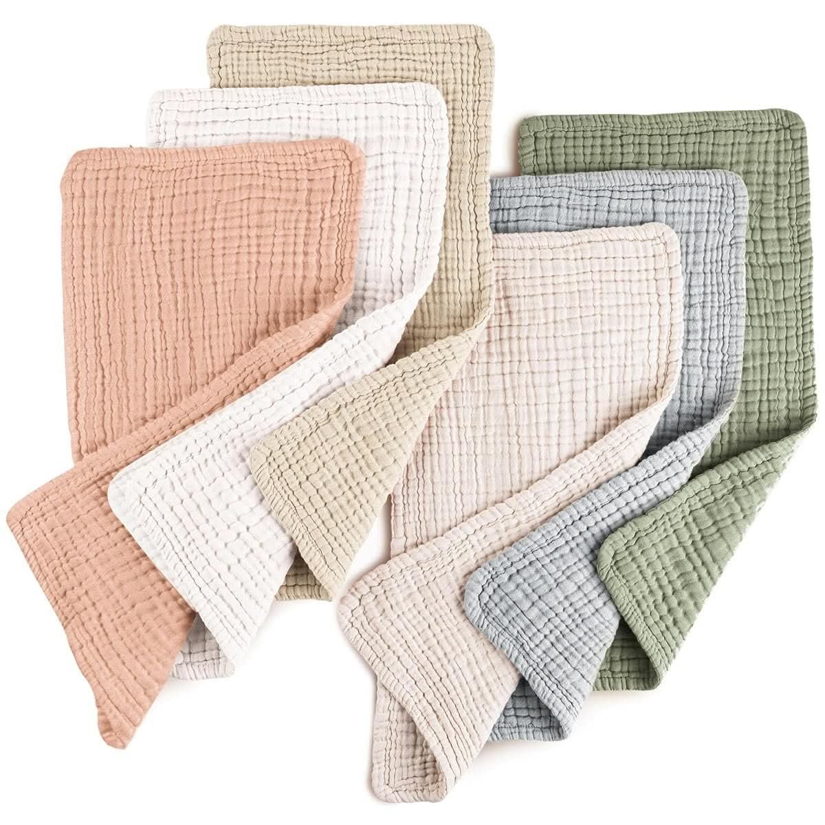 Konssy Muslin Burp Cloths