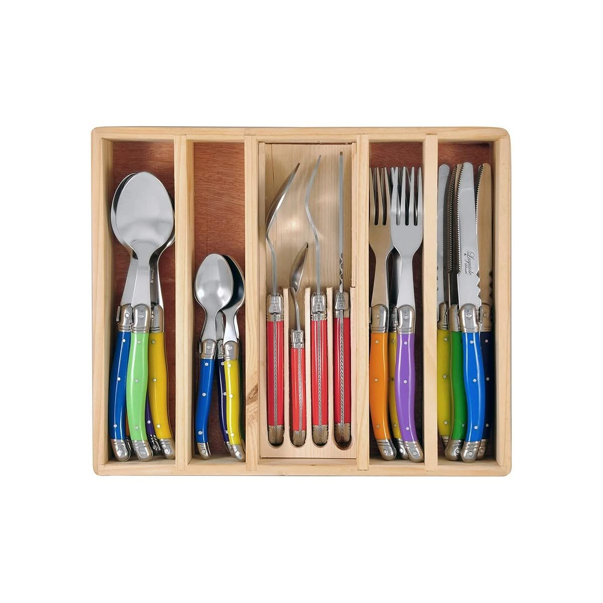 Laguiole Silhouette Premium 24pc Cutlery Set