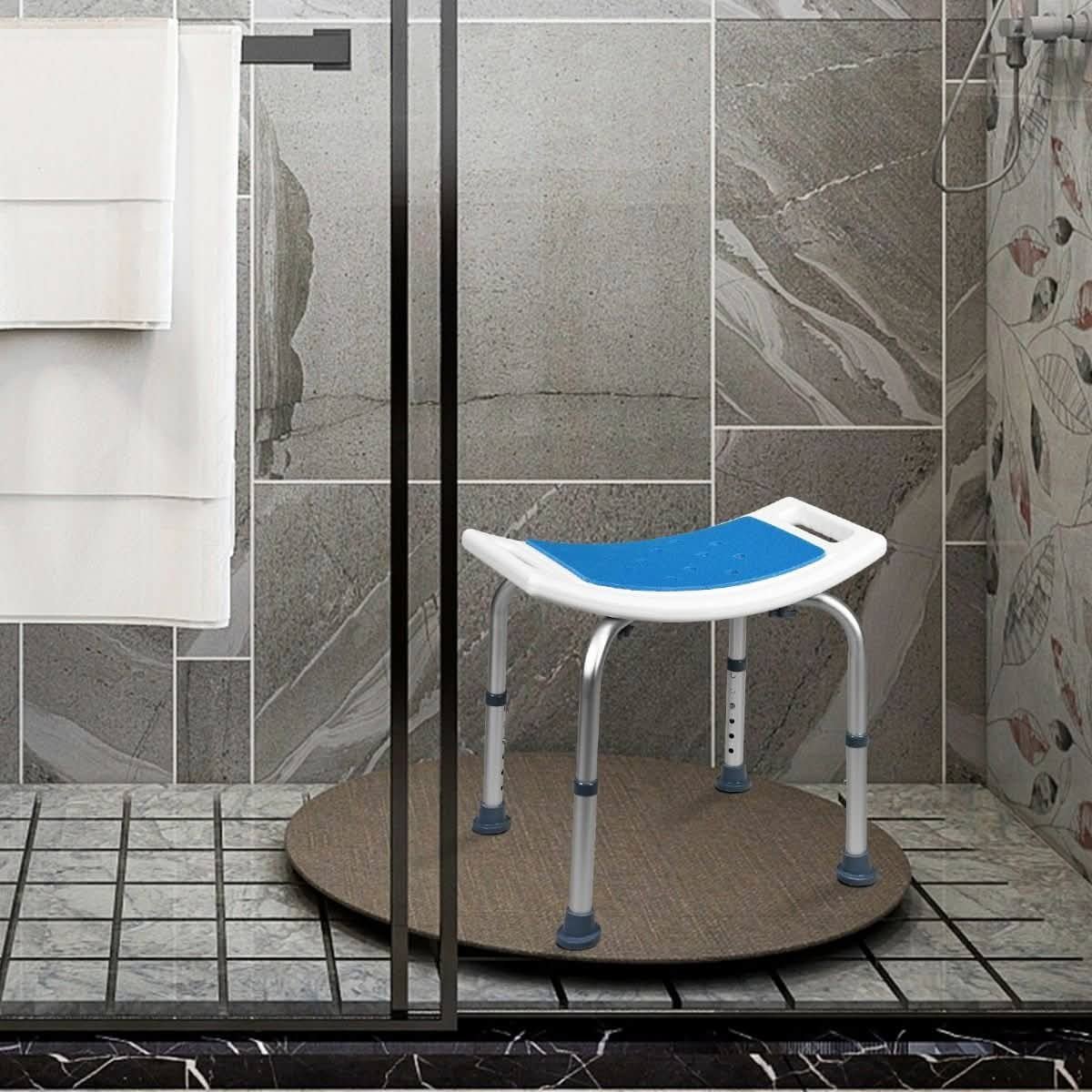 Lightweight Shower Bench with Handle