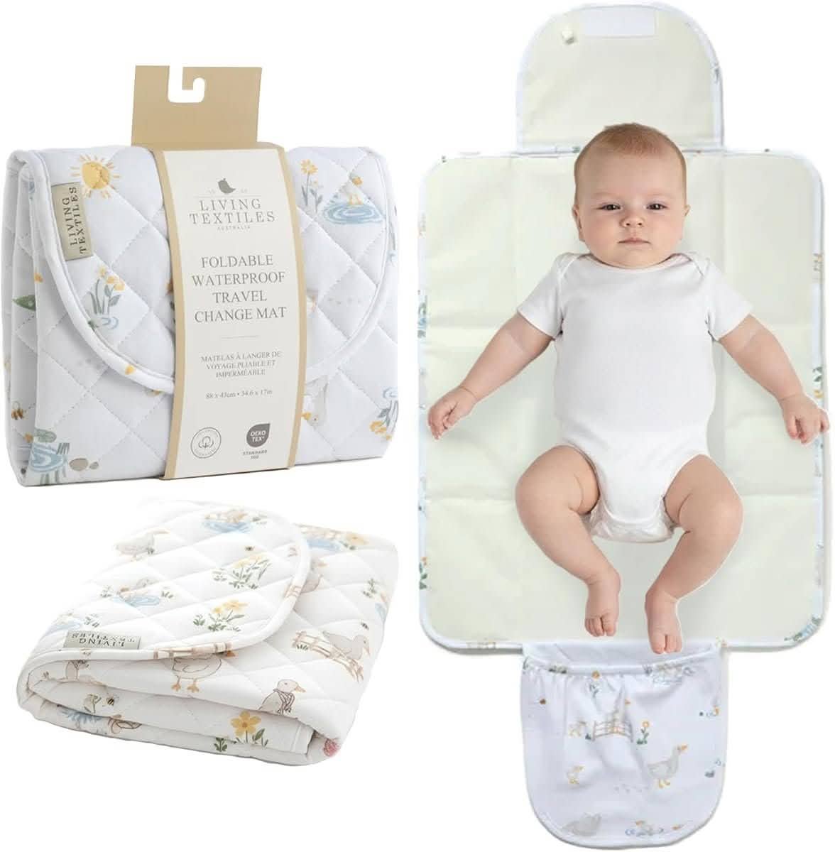 Living Textiles Goosey Change Mat