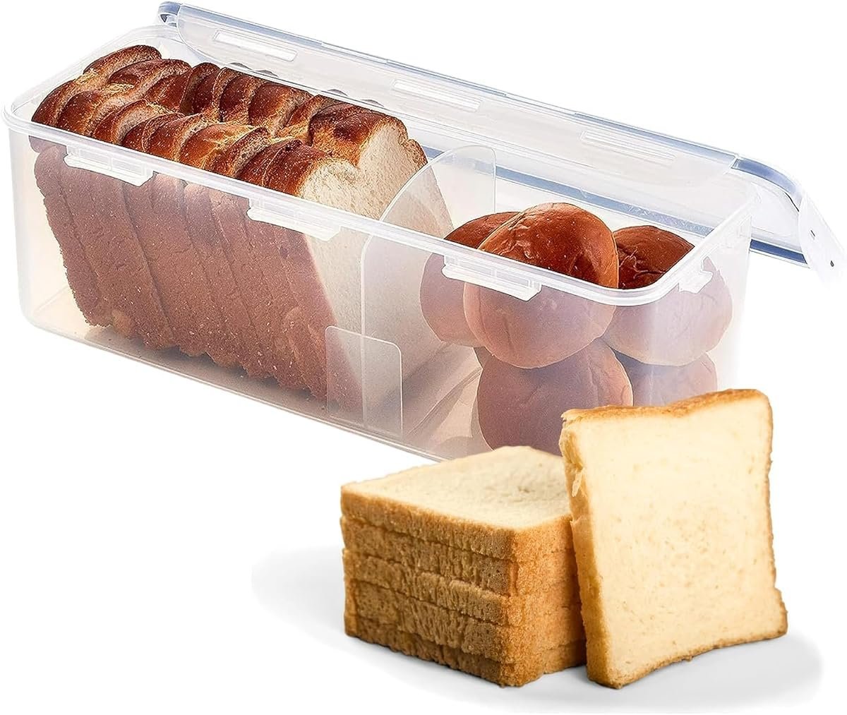 Lock and Lock Bread Bin with Divider