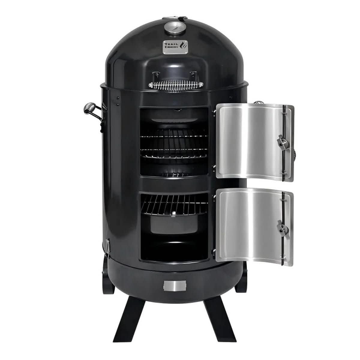LUXI 22 Inch Vertical Charcoal Smoker