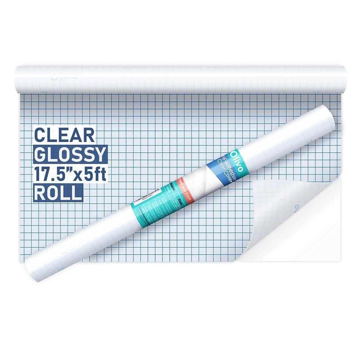 Olivo Clear Contact Paper Roll