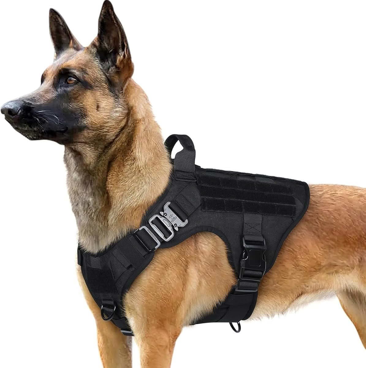 Rabbitgoo Tactical Dog Harness for large dogs