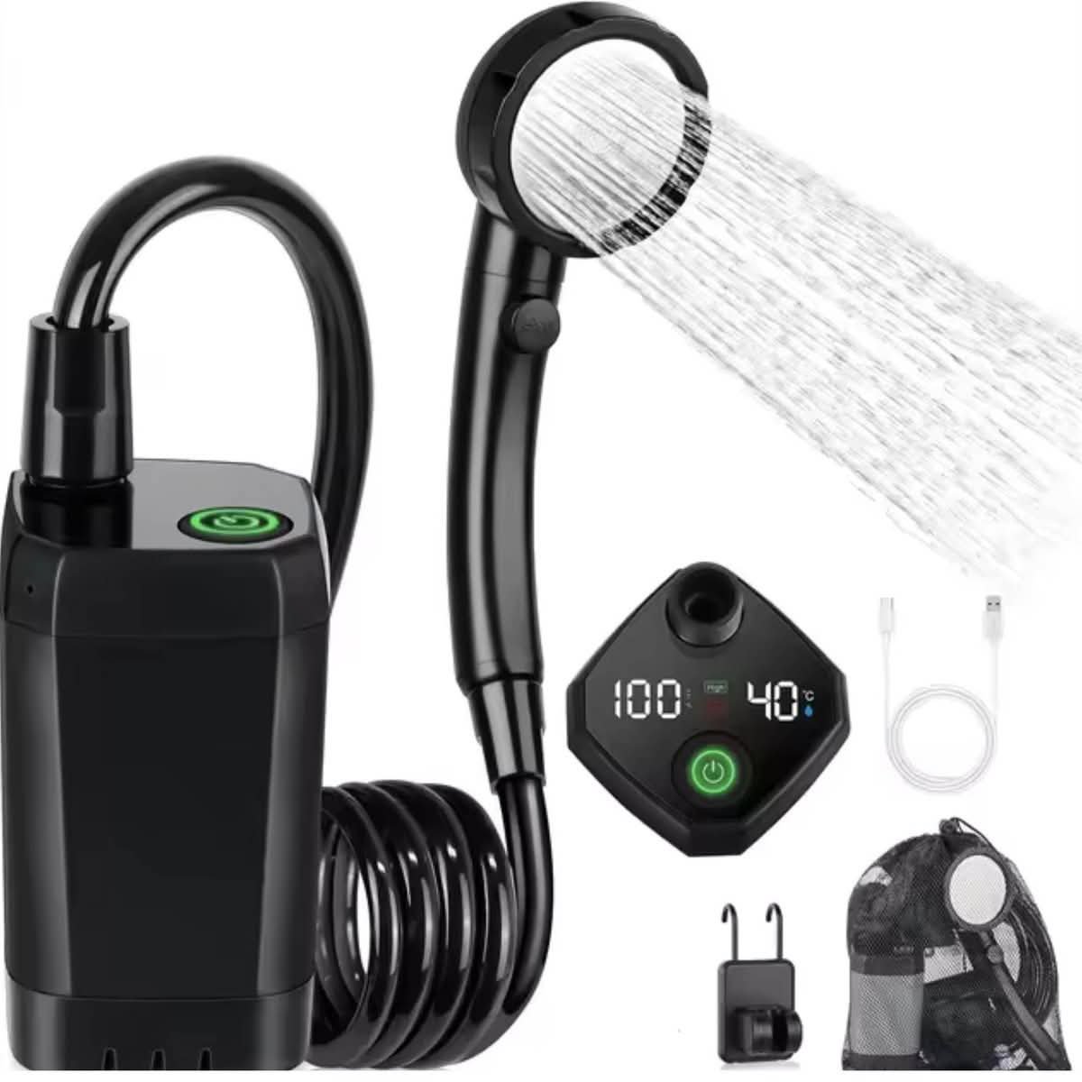 Social Hike Portable Camping Shower Kit