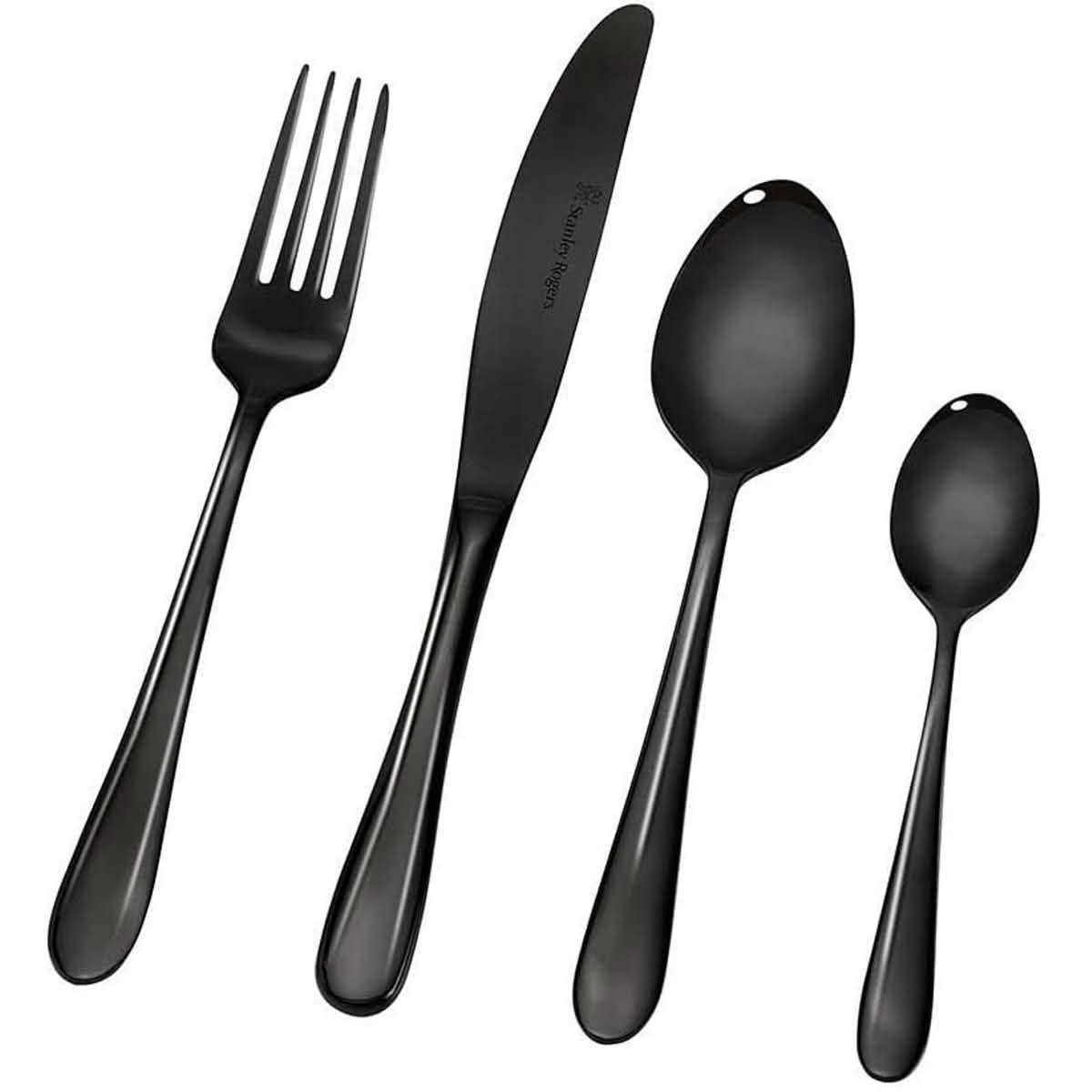 Stanley Rogers Albany Onyx 24pc Cutlery Set