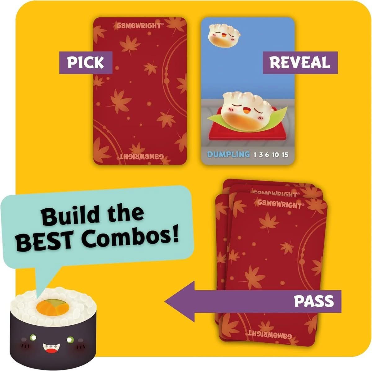 Sushi Go! Card Drafting Game