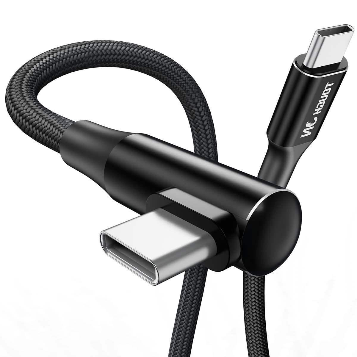 Tough On 100W USB-C Right Angle Cable