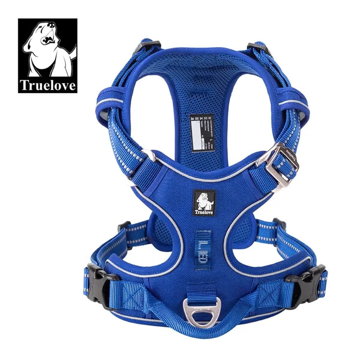 True Love No-Pull Harness in royal blue