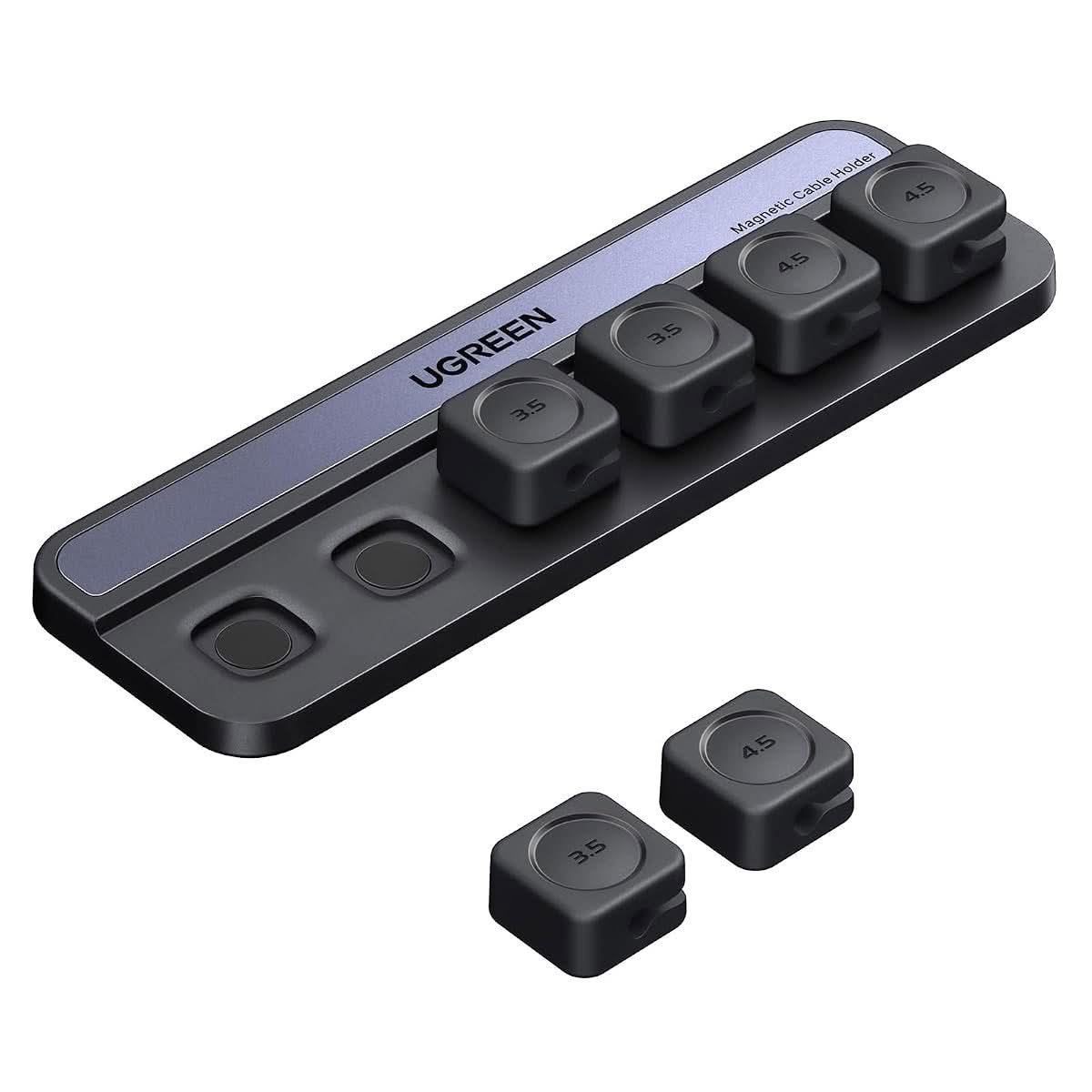 UGREEN Cable Management with 6 Silicone Cable Clips