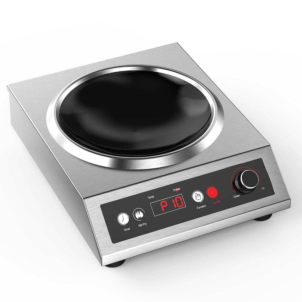 VEXMEACY 3500W Induction Electric Wok