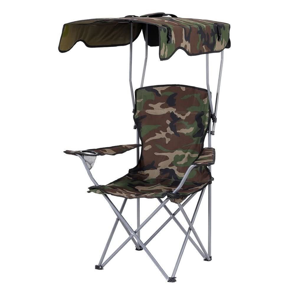 Weisshorn Camping Chair with shade canopy