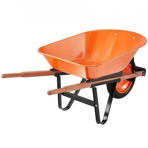 Wheelbarrow Cart One Wheel Garden Dump Cart