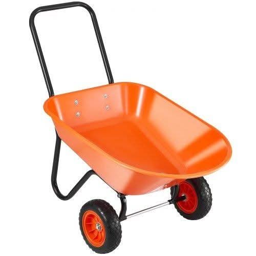 Wheelbarrow Cart 2 Wheels Garden Dump Cart