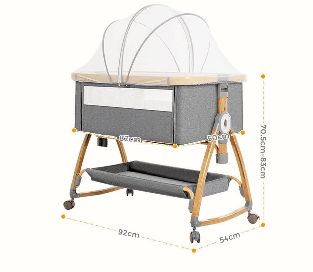 PlayPals 3-in-1 bedside sleeper bassinet