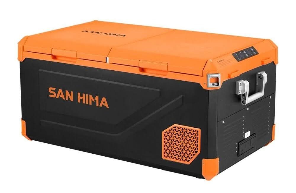 San Hima 75L Dual-Door Camping Fridge