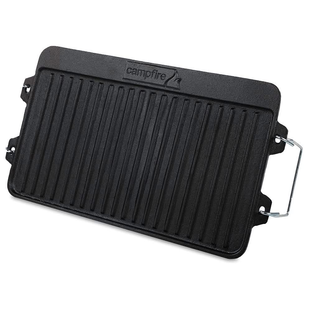 Campfire two burner gas cooker plate for camping