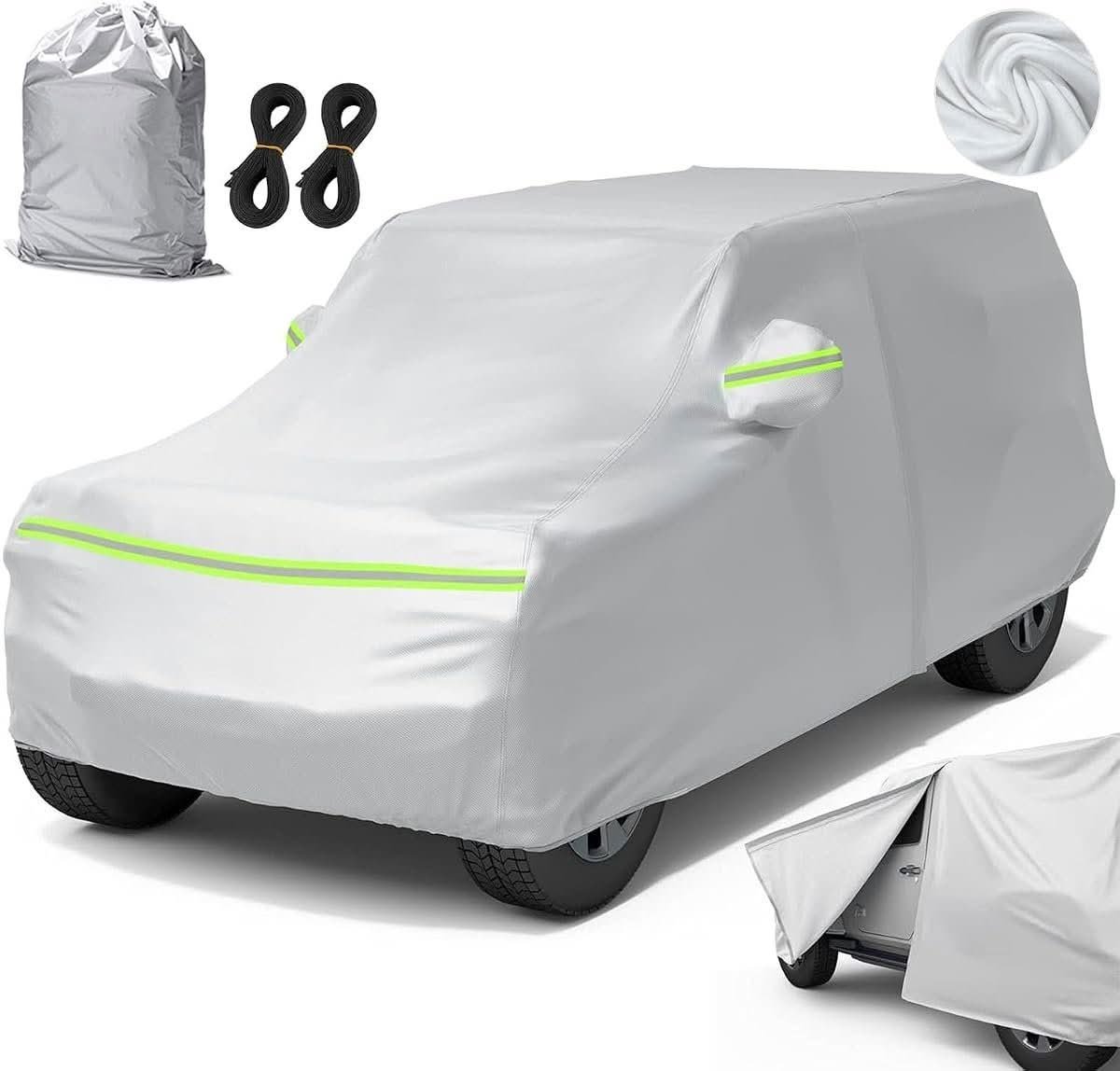 Waterproof SUV XL car cover with cotton lining