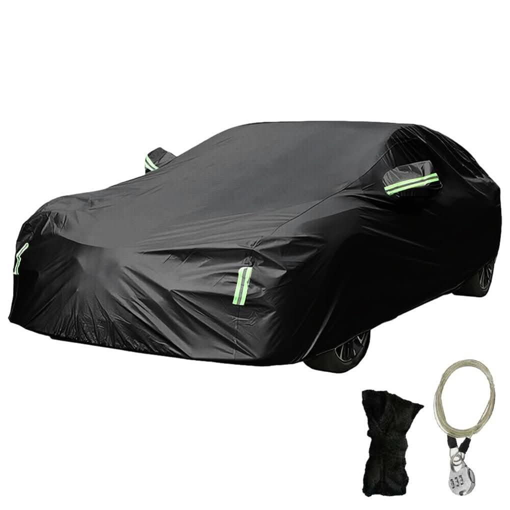 Vivva 6-layer outdoor car cover on a hatchback