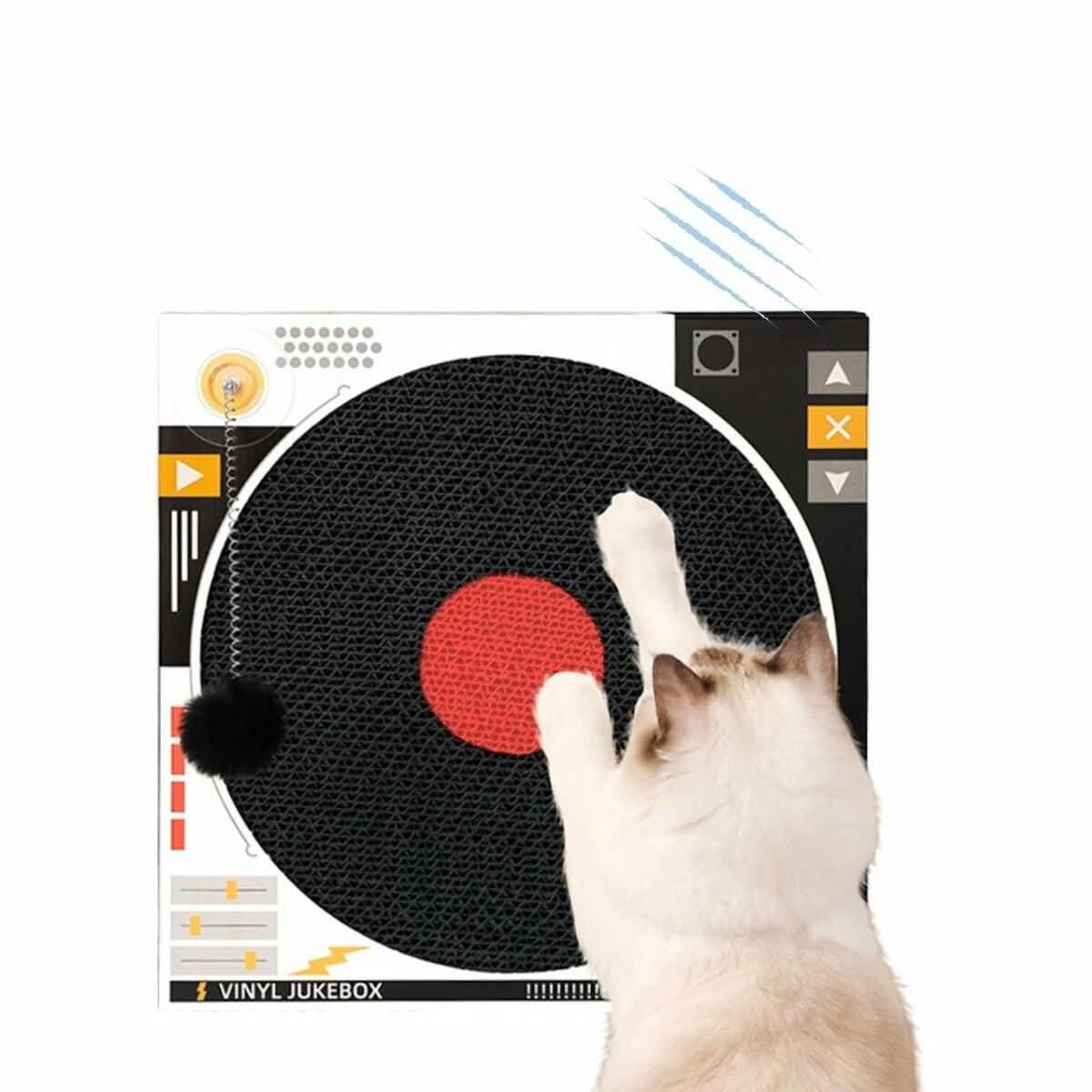 Record Player Design Cardboard Scratcher