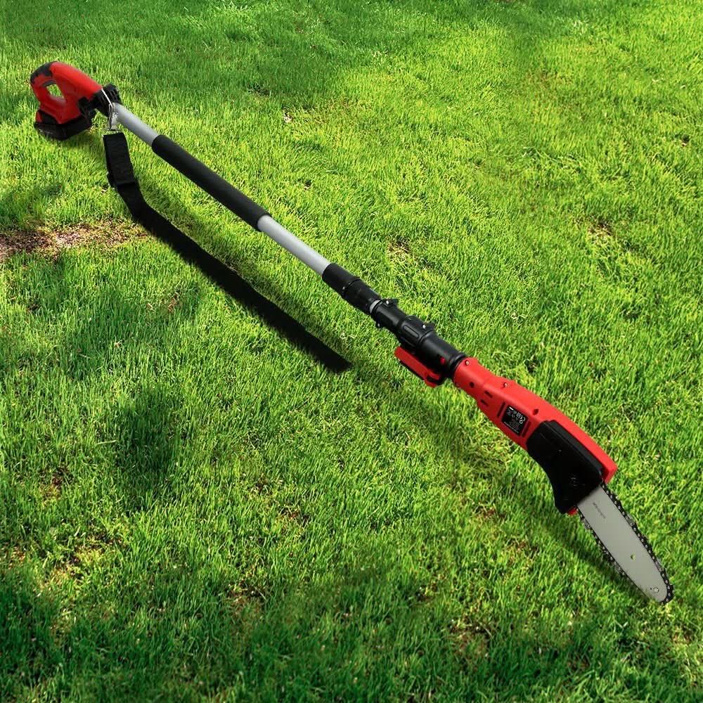 Giantz Cordless Pole Chain Saw 20V 8 Inch Pruner