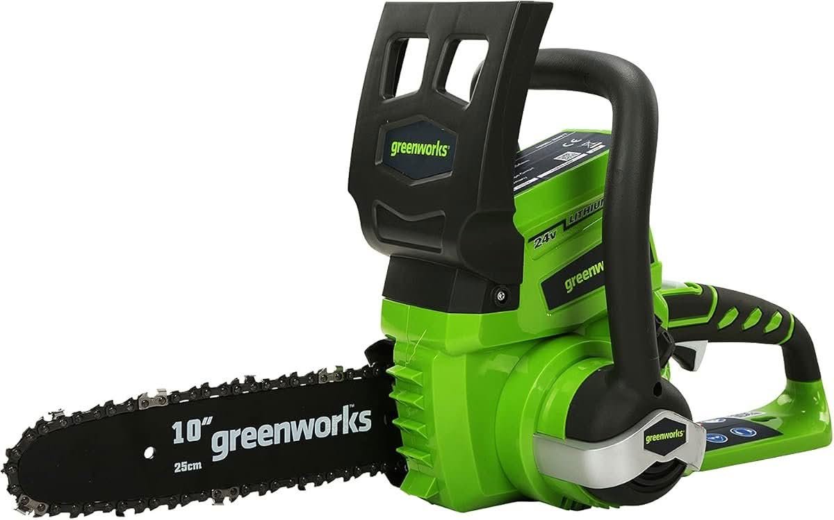 Greenworks 24V Cordless 25cm Chainsaw Skin