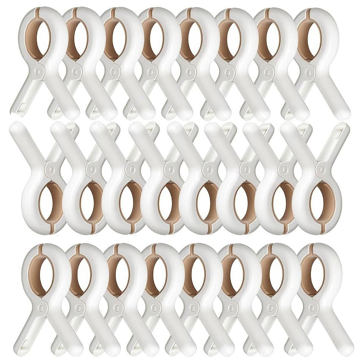 Heavy duty plastic clothespins 24 pack