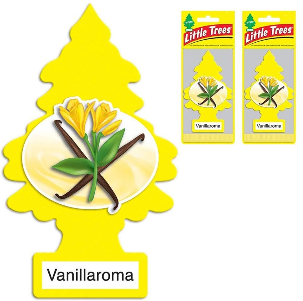 Little Trees hanging car air freshener in vanillaroma scent